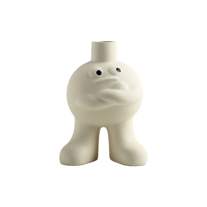 Creative Footprint Ceramic Vase