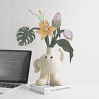 Creative Footprint Ceramic Vase
