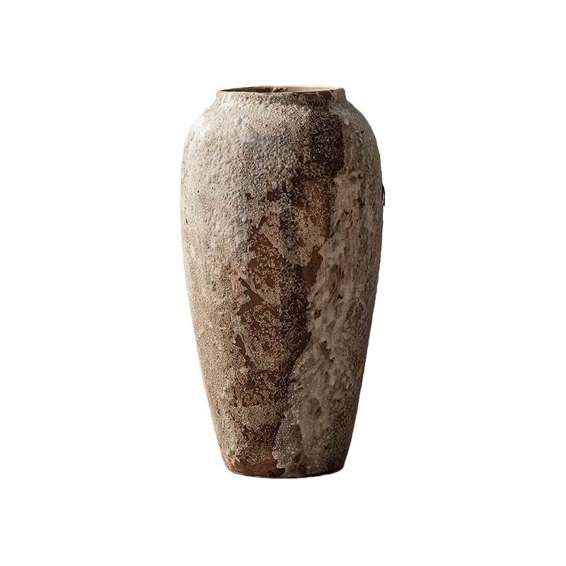 Vintage Wabi-Sabi Ceramic Vase
