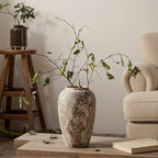 Vintage Wabi-Sabi Ceramic Vase