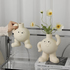 Creative Footprint Ceramic Vase